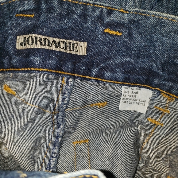 Vintage Jordache 24" waist high rise pleated jeans - Picture 12 of 16
